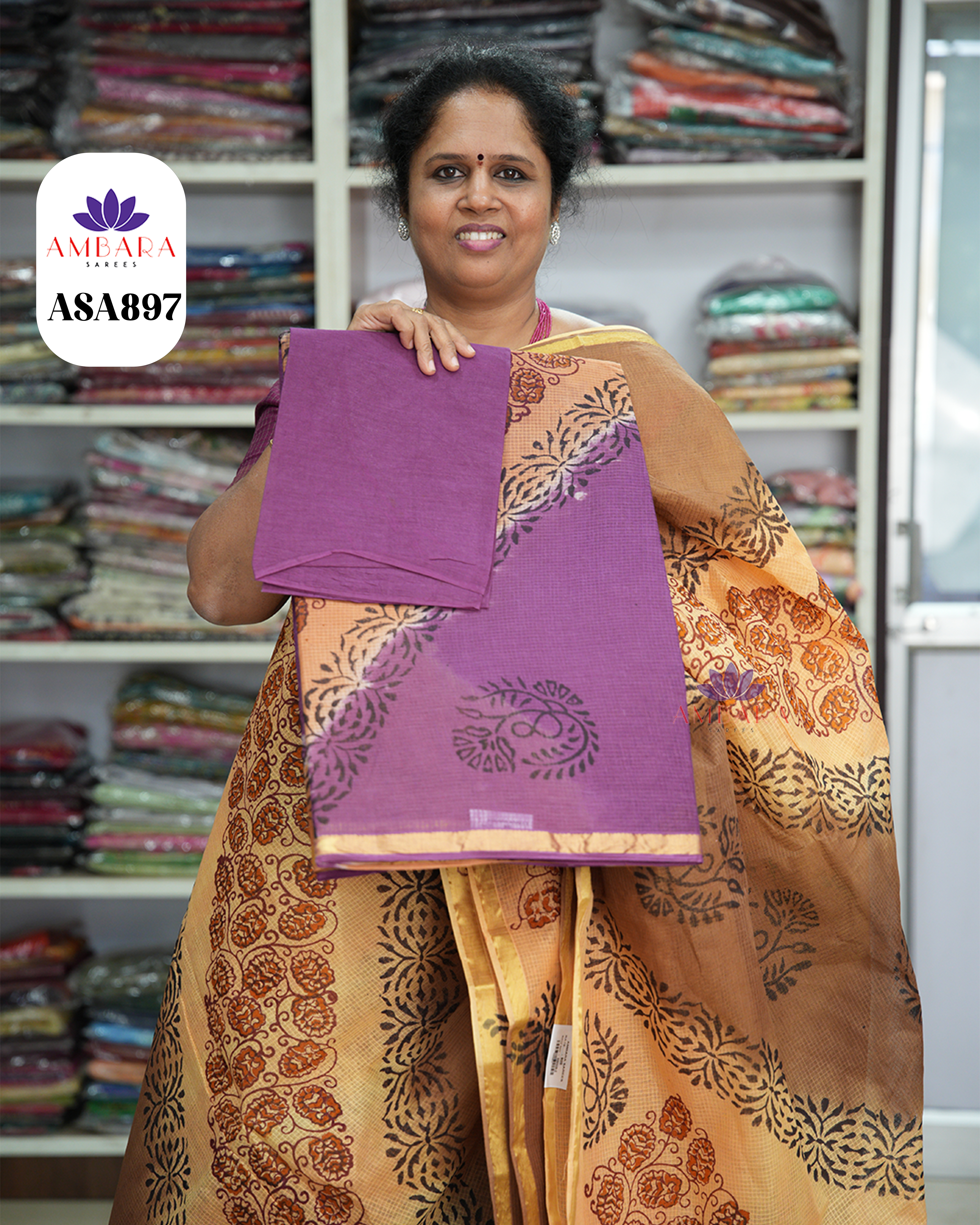 ASA897 KOTA COTTON SAREE