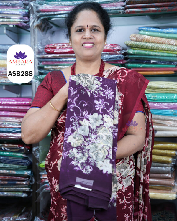 ASB288 CHFFON SAREE