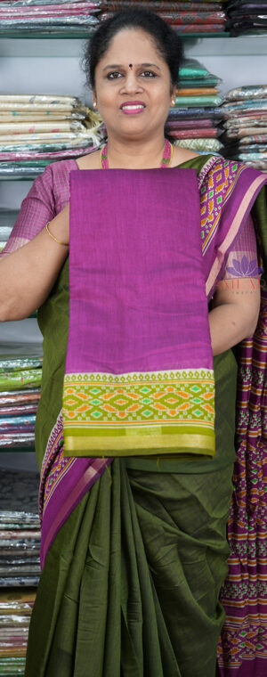 ASB318 VISCOSE COTTON SAREE