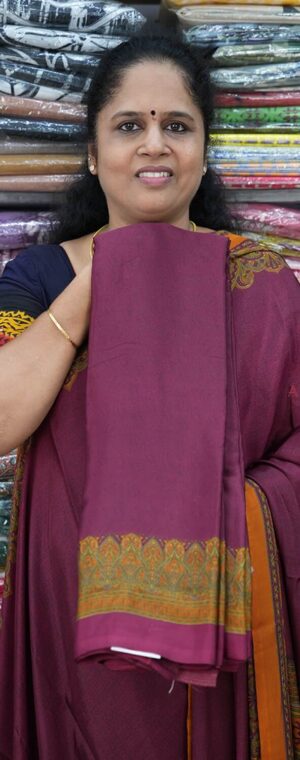 Mejanta Color ASC856 Crepe Sarees