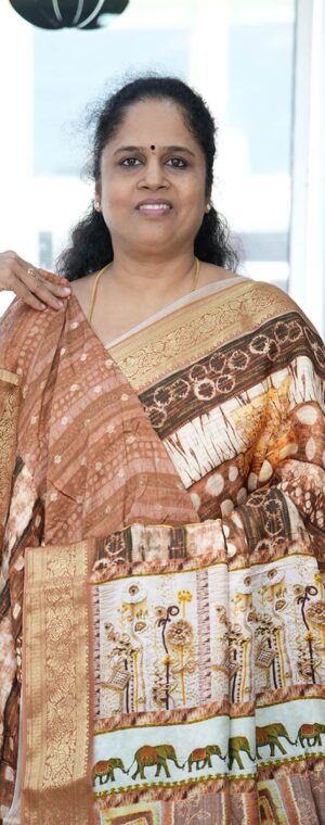 White With Peach Color ASC846 Premium Chanderi Silk Sarees