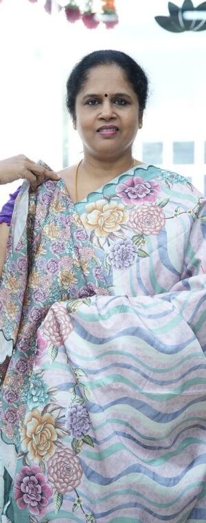 Light Pink With Grey Color ASC872 Semi Tussar Sarees