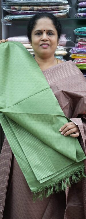 Light Green Color ASC892 Premium Tussar Sarees