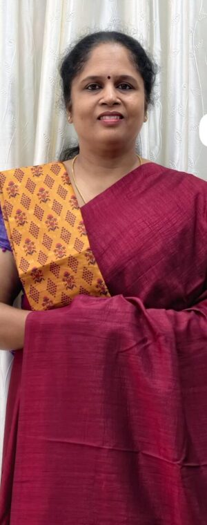 Maroon color ASE196 Semi Matka silk saree