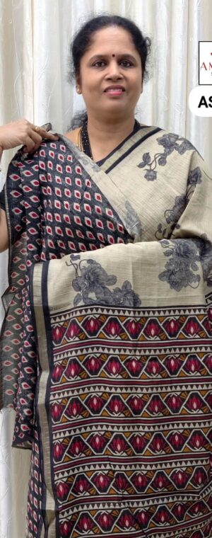 Chikku Color Soft Cotton Sarees | ASE268