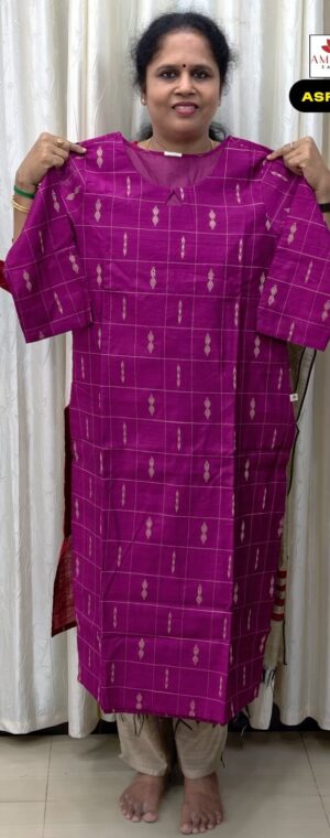 Vadamalli Color Raw Silk Kurti Set With Dupatta | ASF643